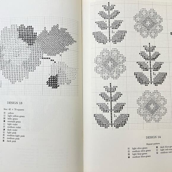 Swedish Tvistsom Embroidery Techniques Pamela Miller Ness 46 Designs 1981 Vtg - Picture 8 of 10
